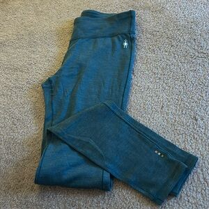 SmartWool Women’s Teal Pants - Base Layer